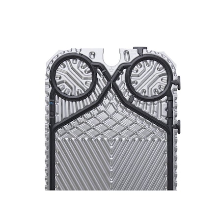 Alfa Laval 316/0.5/H End plate II with NBR-B Clip-on gasket, 4 holed M6